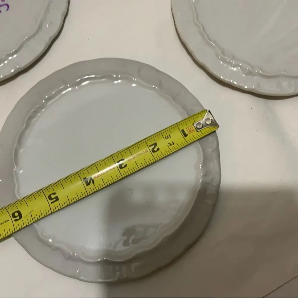 Vintage Rynnes China Japanese Plate Set of 5 Desserts Appetizers G15